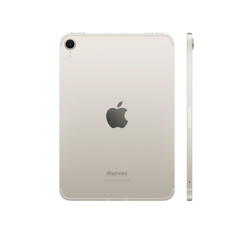 Apple iPad mini 7 (2024) Wi-Fi+Cellular 256 ГБ, Сияющая звезда