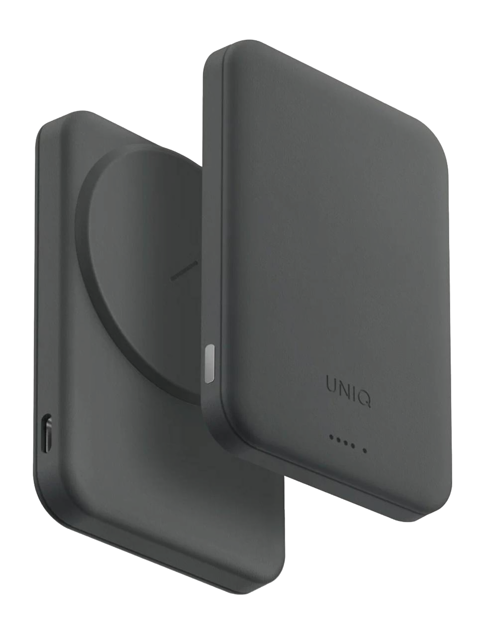 Фото Внешний аккумулятор Uniq Lexa 5000 mAh, зеленый На фото изображено Внешний аккумулятор Uniq Lexa 5000 mAh, зеленый