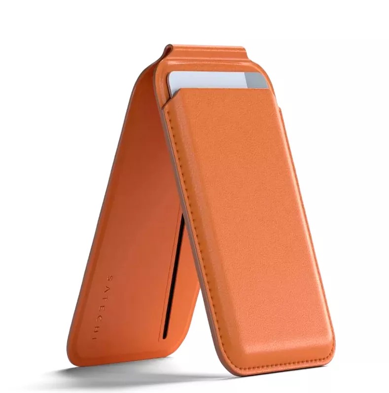 Подставка-картхолдер Satechi Magnetic Wallet Stand, оранжевый