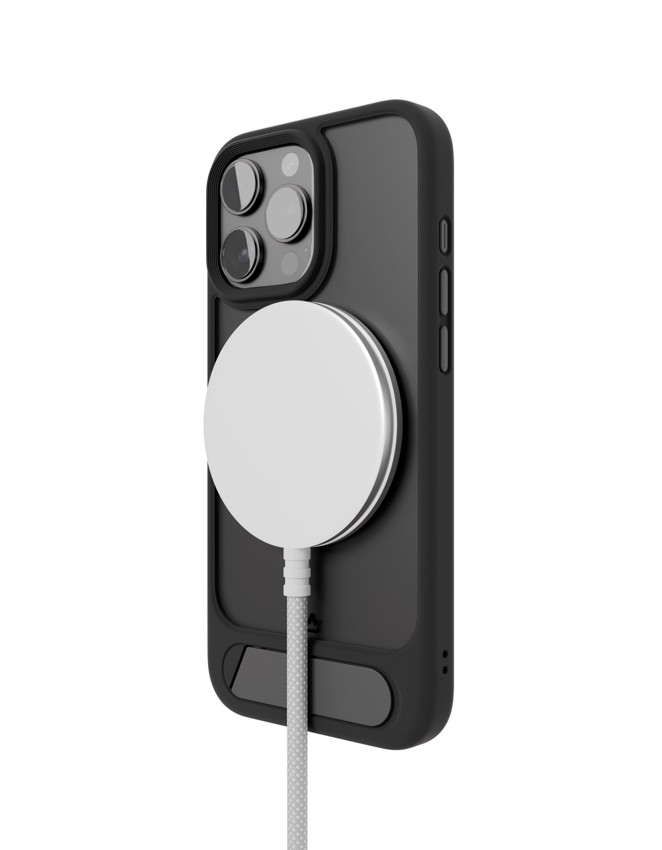 Чехол защитный VLP Reels Case с MagSafe для iPhone 16 Pro Max, черный