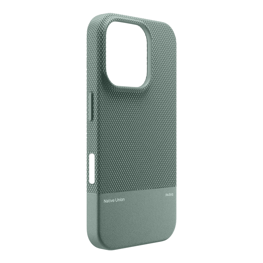 Чехол Native Union (RE)Classic Case MagSafe для iPhone 16 Pro, зеленый сланец
