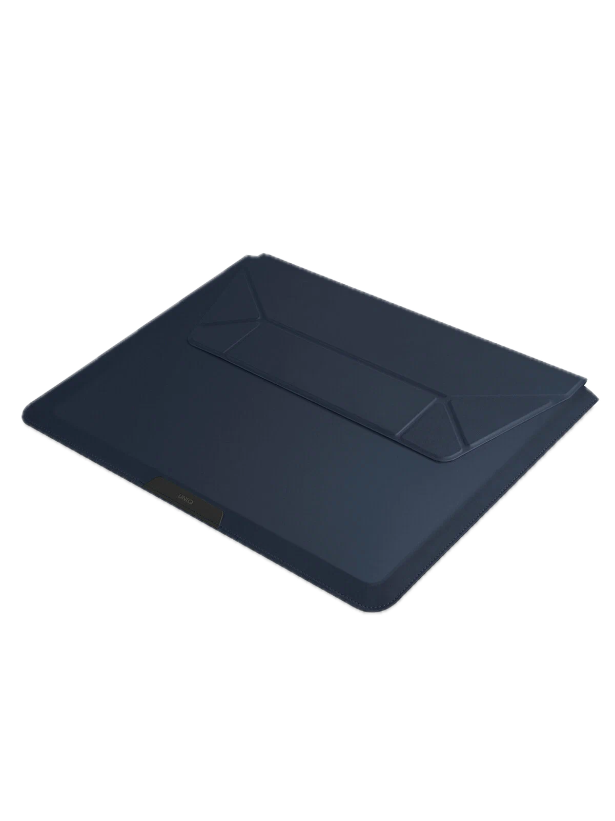 На фото изображено Чехол Uniq для ноутбуков 14" Oslo V.2, Navy Blue