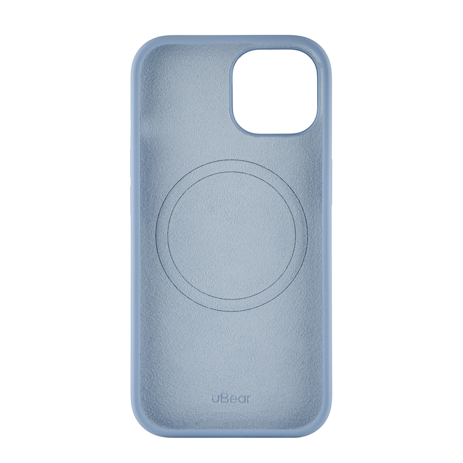 Чехол защитный uBear Touch Mag Case для iPhone 15, голубой
