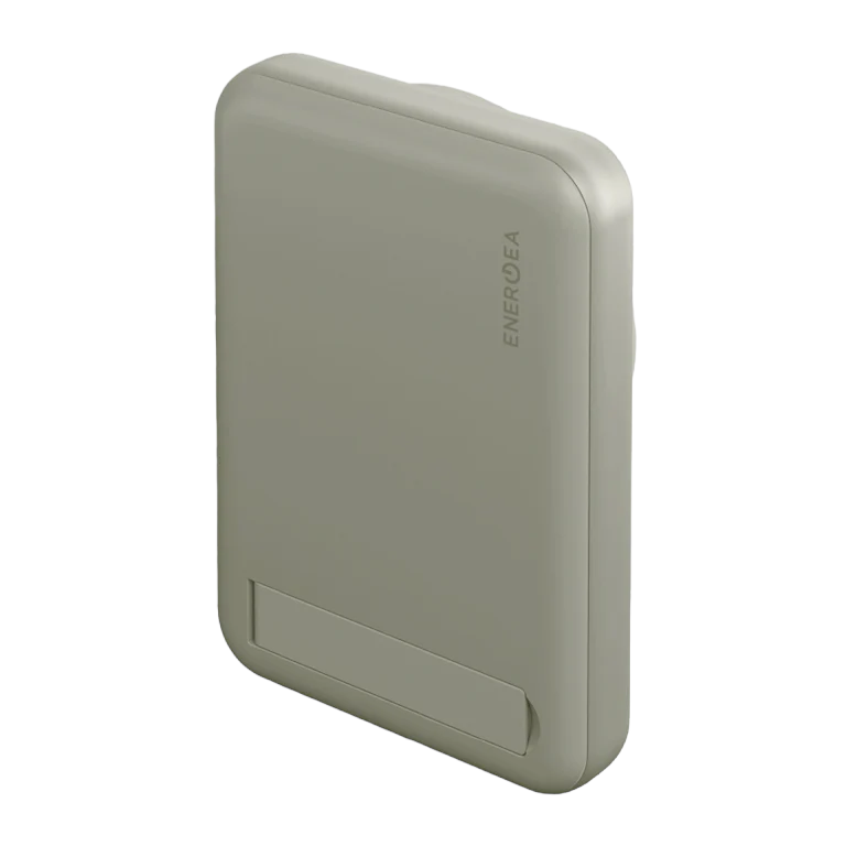 Внешний аккумулятор Energea MagPac Mini 10000 mAh с подставкой, зеленый