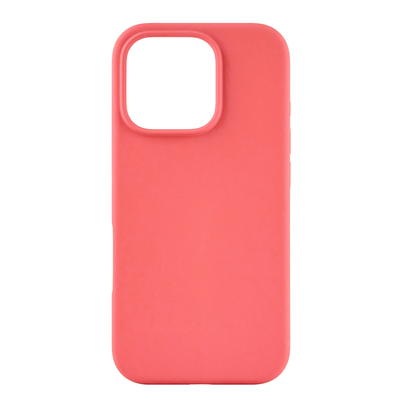 Чехол защитный uBear Touch Mag Case для iPhone 16 Pro, коралловый