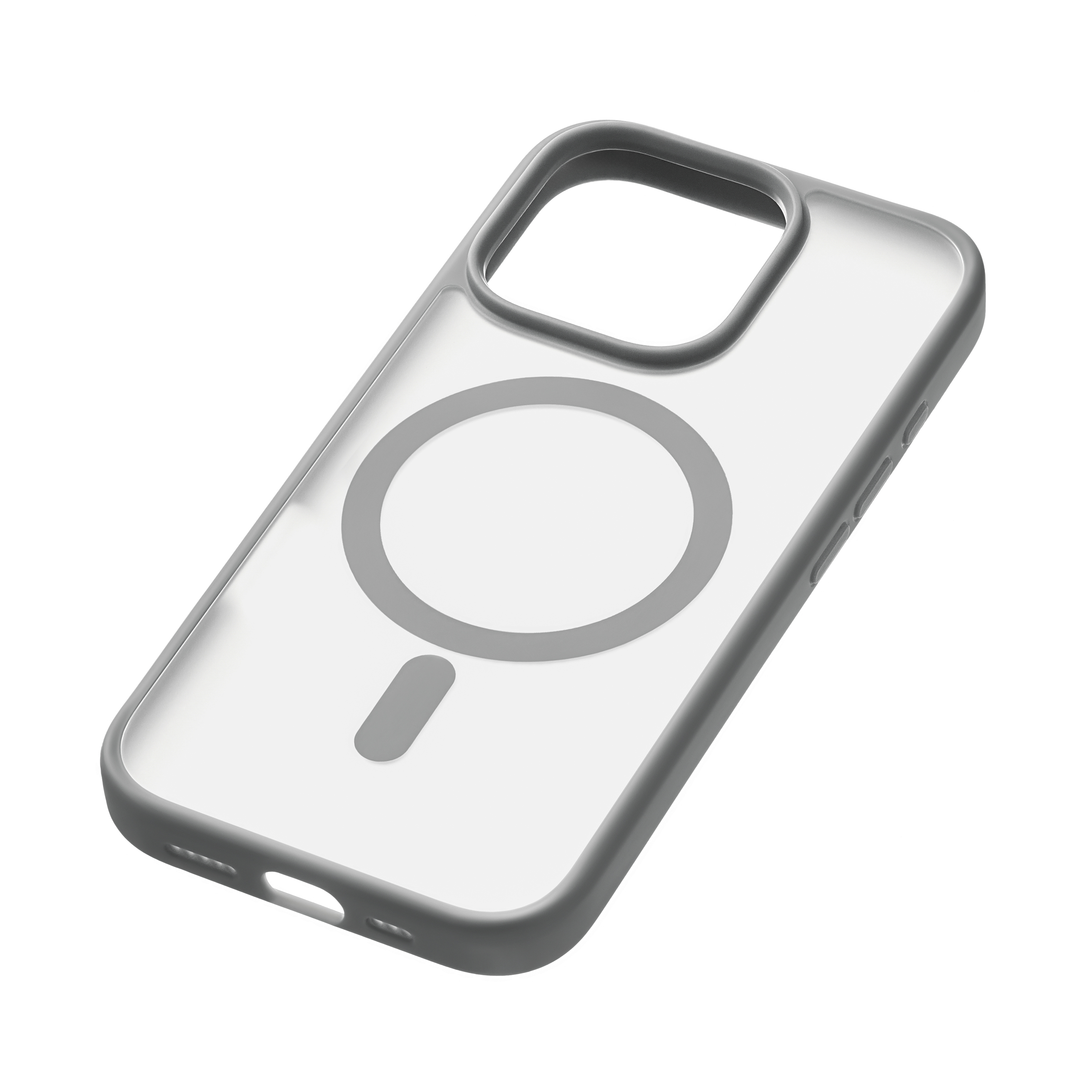Чехол защитный uBear Cloud Mag Case для iPhone 16 Pro, серый