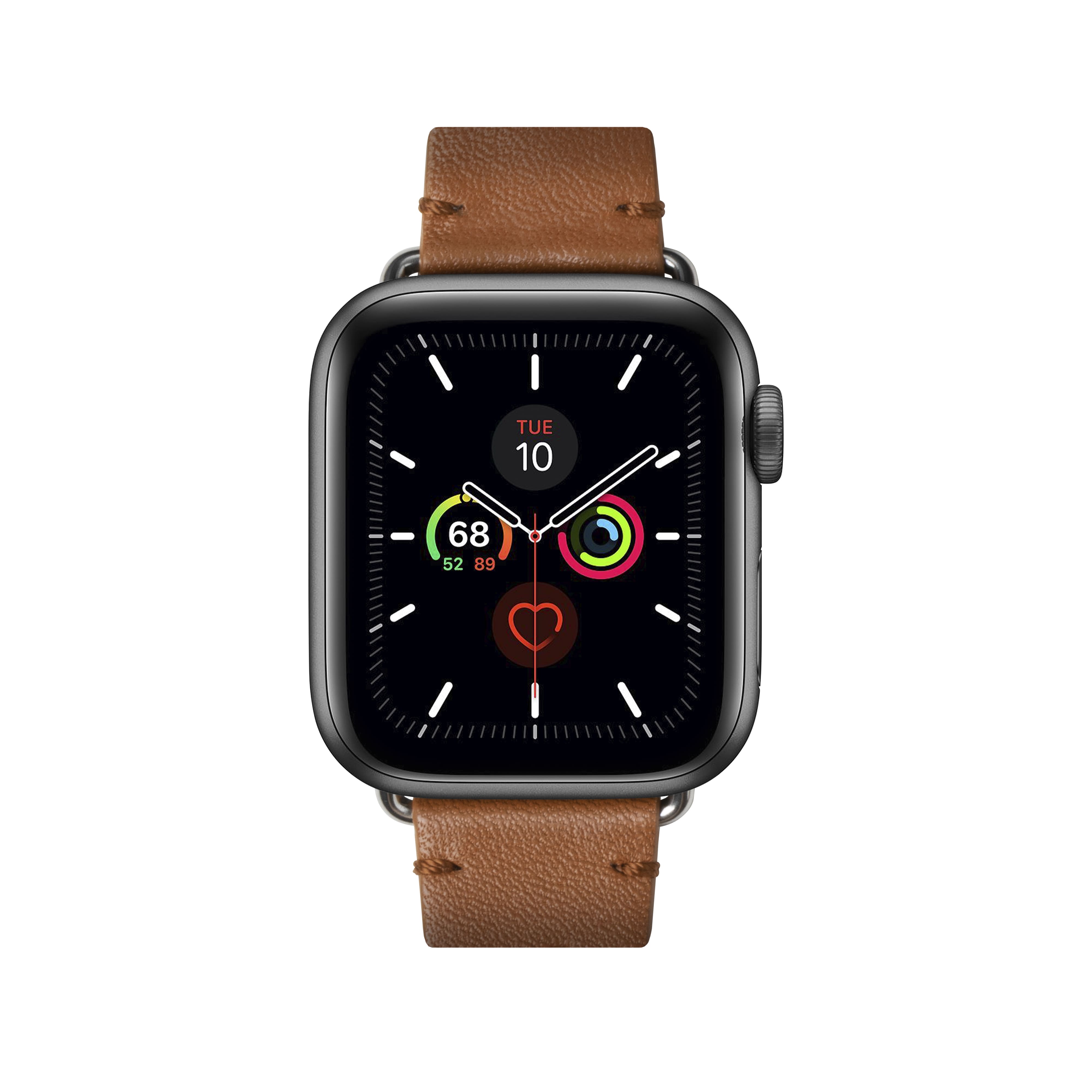 Ремешок Native Union для Apple Watch 40мм, кожаный, коричневый