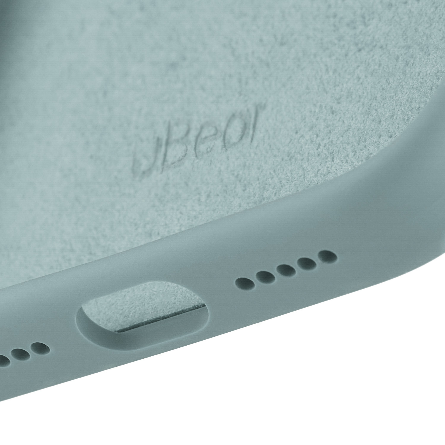 На фото изображено Чехол защитный uBear Touch Mag Case для iPhone 17 Pro, MagSafe, холодная мята