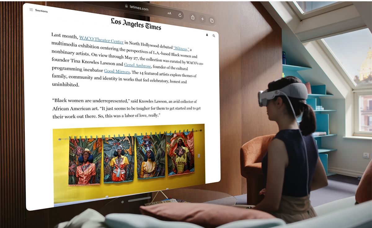 Очки виртуальной реальности Apple Vision Pro, 256 ГБ