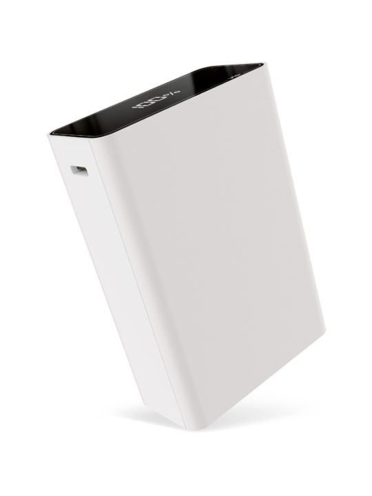 Аккумулятор внешний VLP B-Energy 20000 mAh, USB-C+USB-A, белый