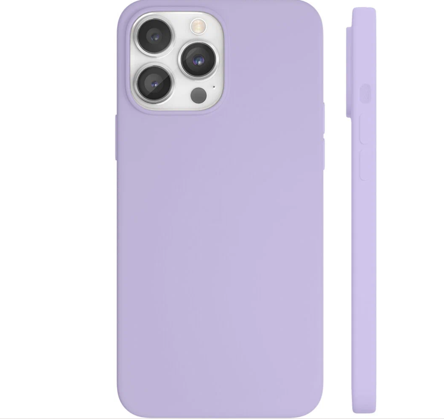 Чехол защитный VLP Silicone case с MagSafe для iPhone 14 Pro, сиреневый