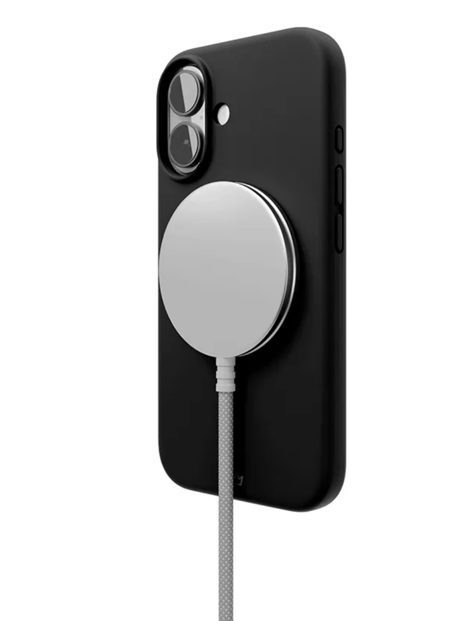 Чехол защитный VLP Aster Case с MagSafe для iPhone 16 Plus, черный