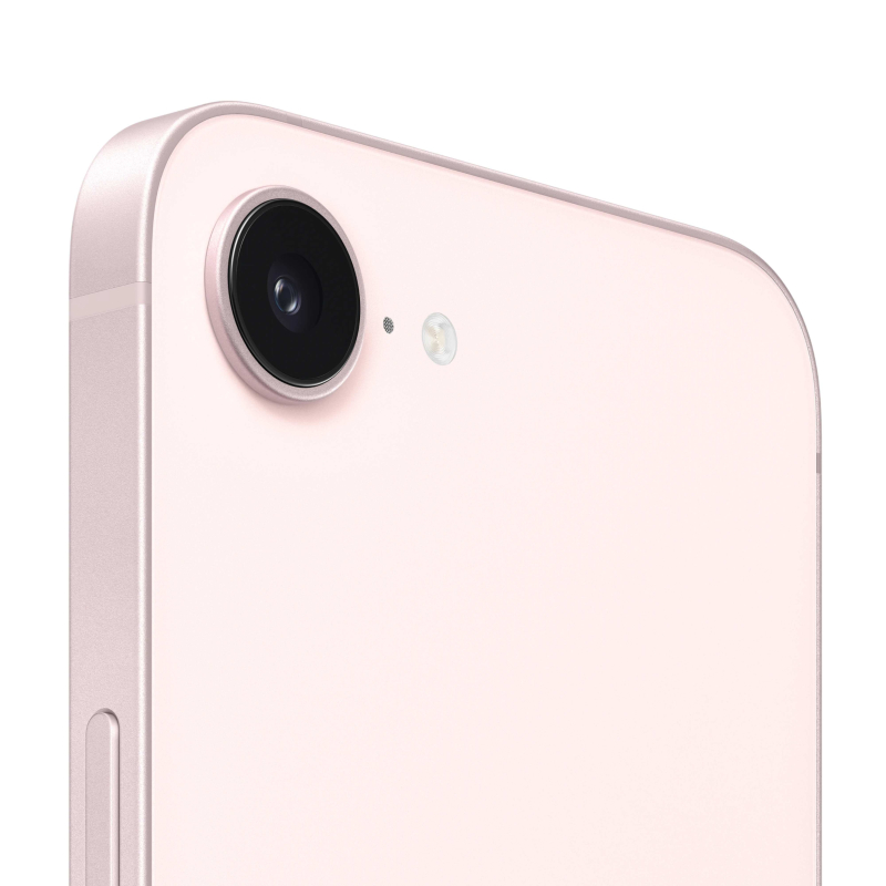 На фото изображено Apple iPhone 17e, 256 ГБ, Нежно-розовый