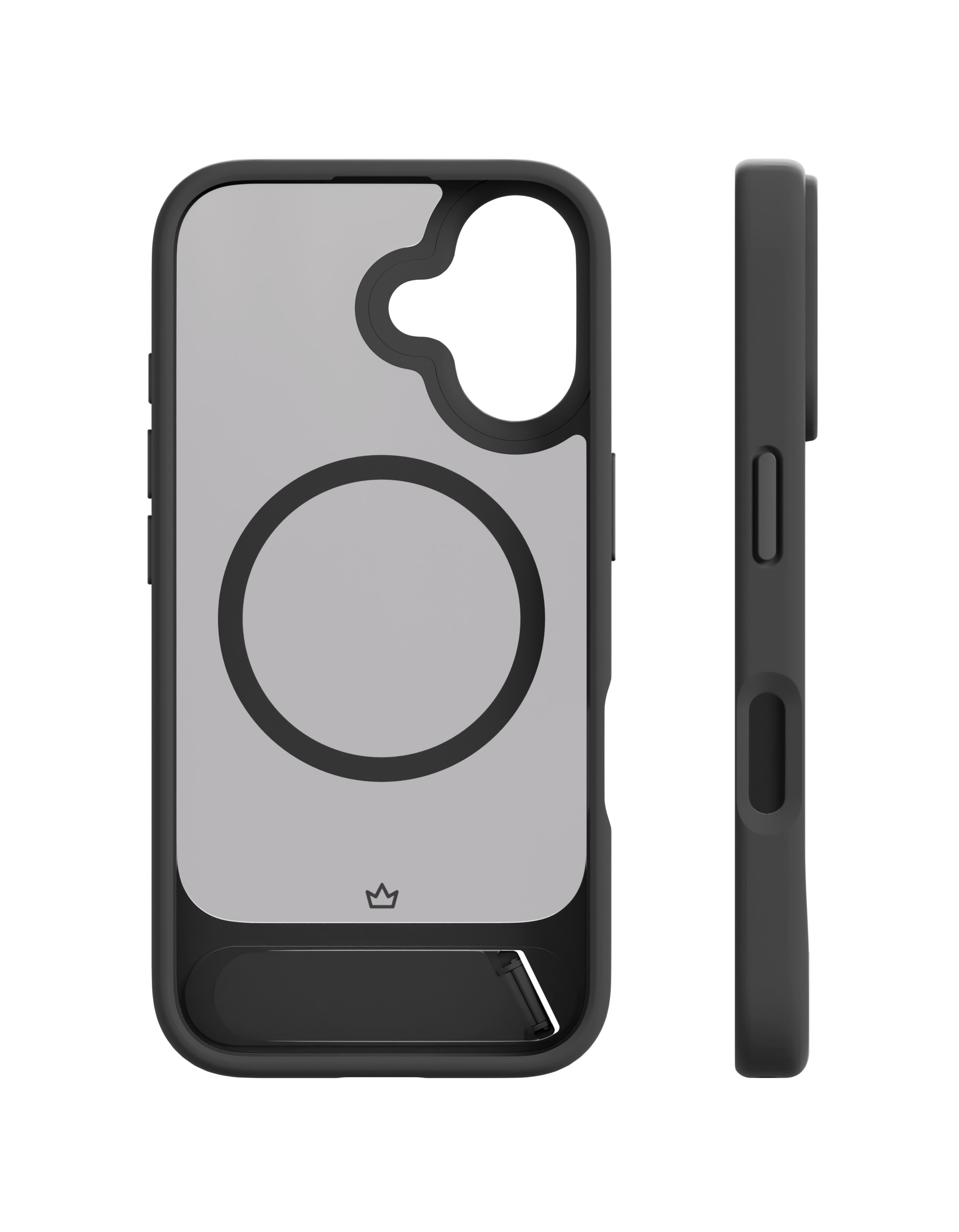 Чехол защитный VLP Reels Case с MagSafe для iPhone 16 Plus, черный