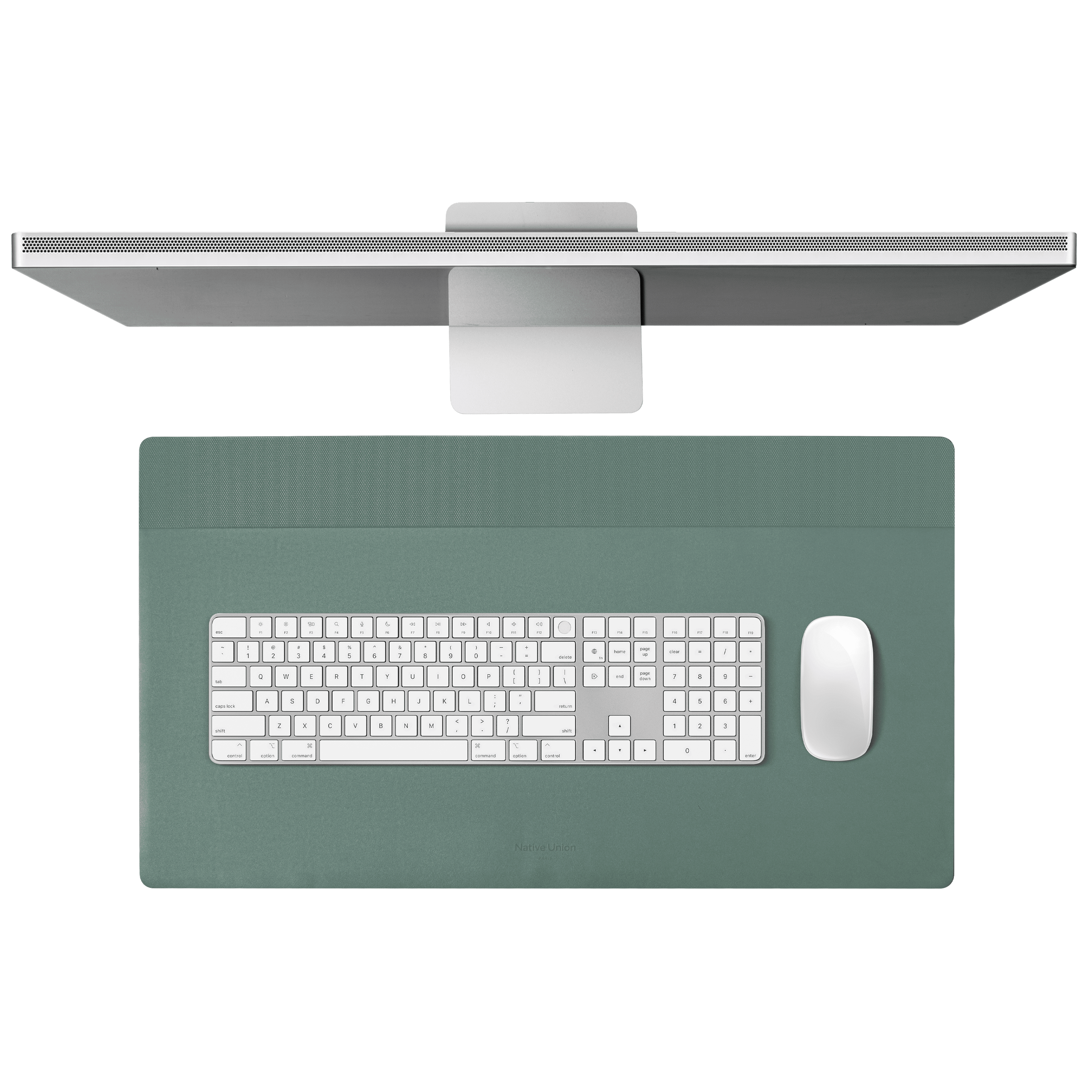 Настольный коврик Native Unon Desk Mat, зеленый/песчаник