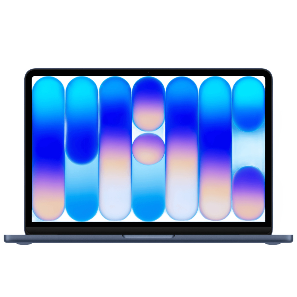 На фото изображено Apple MacBook Neo 13" (A18 Pro, 6C / 5C, 2026) 8 ГБ, 256 ГБ SSD, Синий индиго