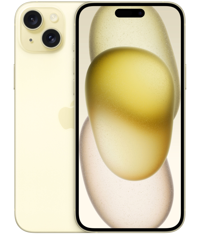 Apple iPhone 15 Plus, 256 ГБ, Желтый