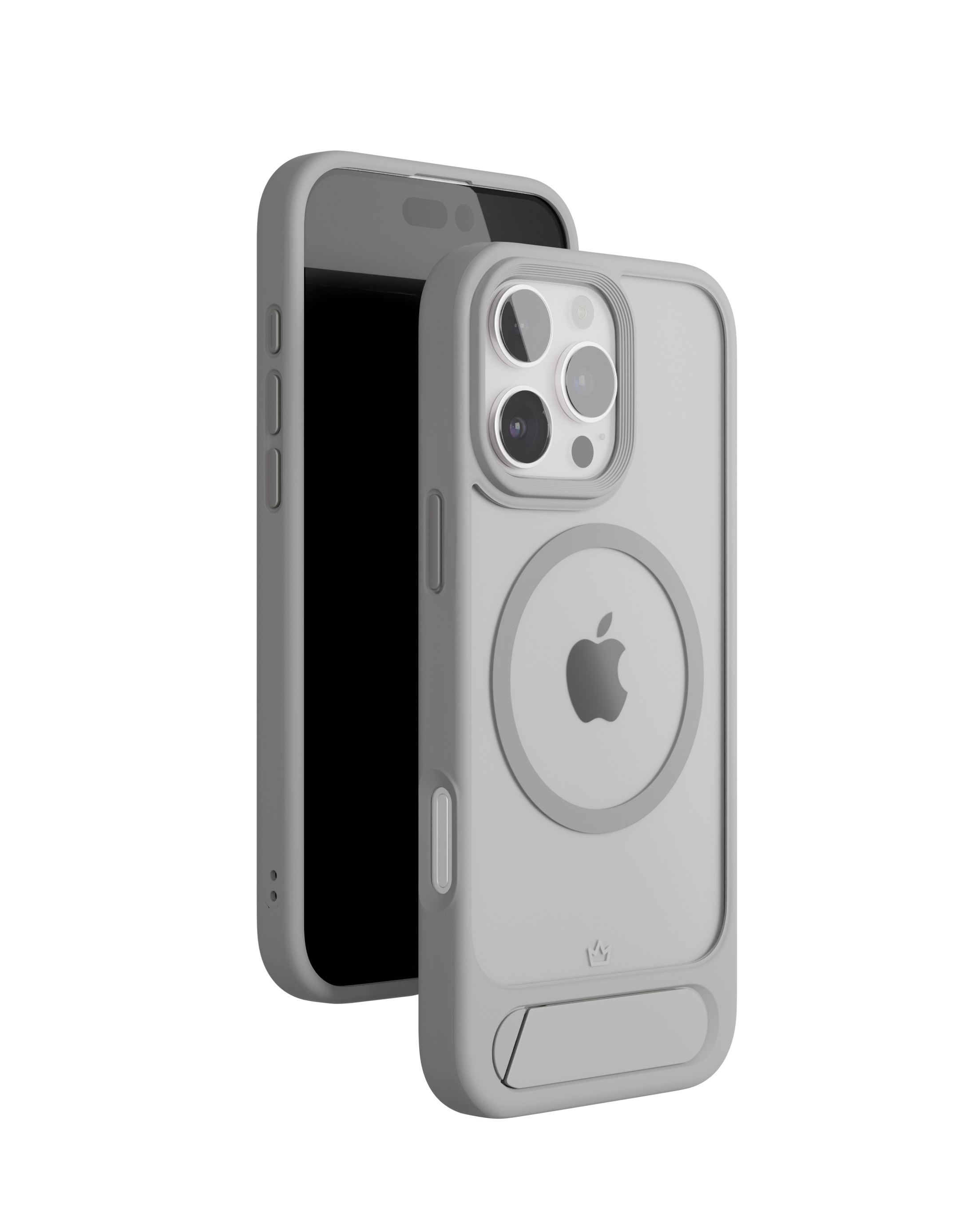 Чехол защитный VLP Reels Case с MagSafe для iPhone 16 Pro, серый