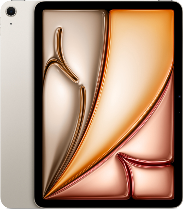 Apple iPad Air M3 (2025) 11” дюймов Wi-Fi 128 ГБ, Сияющая звезда Apple iPad Air M3 (2025) 11” дюймов Wi-Fi 128 ГБ, Сияющая звезда