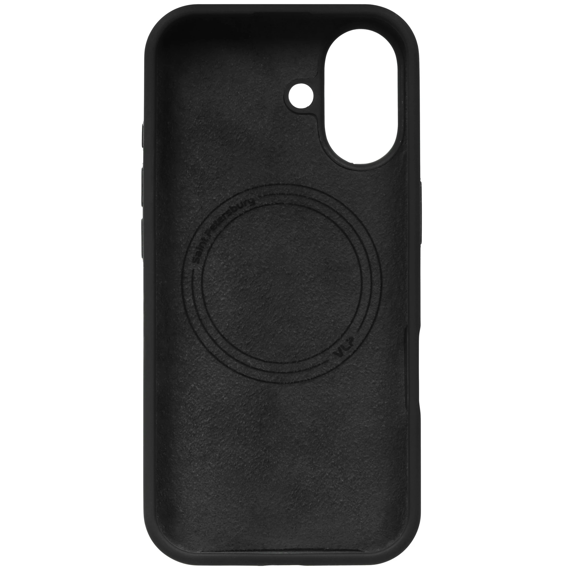 Фото Чехол защитный VLP LITE Mist Case с MagSafe для iPhone 17, черный На фото изображено Чехол защитный VLP LITE Mist Case с MagSafe для iPhone 17, черный