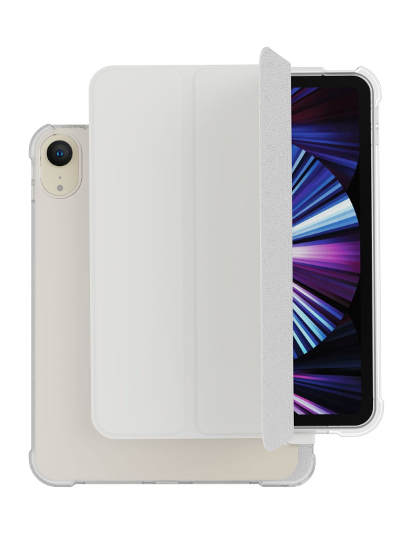 Чехол защитный VLP Dual Folio для iPad mini 6, белый Чехол защитный VLP Dual Folio для iPad mini 6, белый