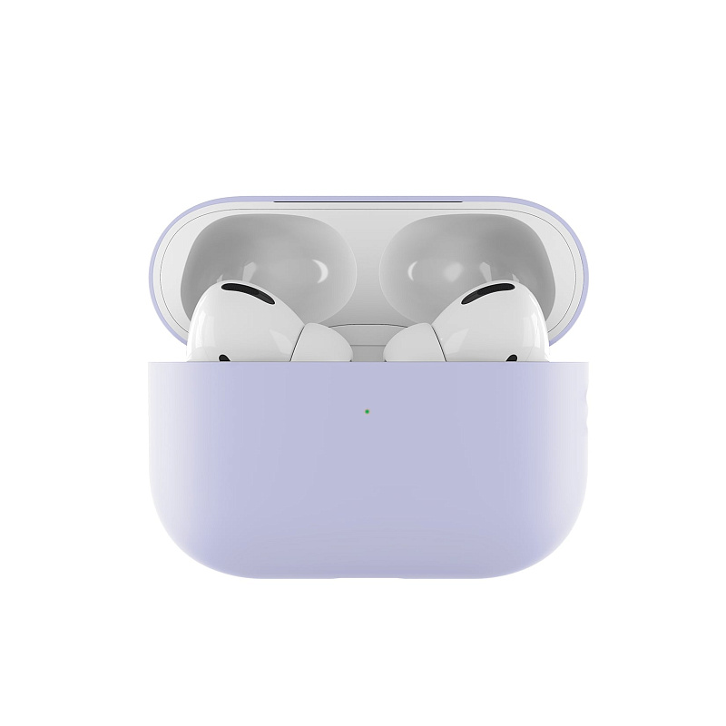 Ультратонкий силиконовый чехол uBear Touch Case AirPods Pro 2 / Pro, сиреневый