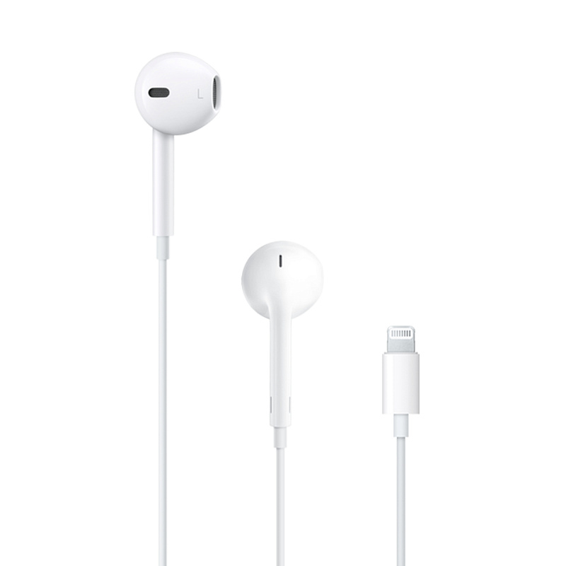 Наушники Apple EarPods с разъемом Lightning, белый