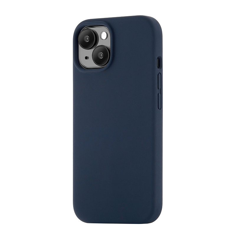Чехол защитный uBear Touch Mag Case для iPhone 15, тёмно-синий
