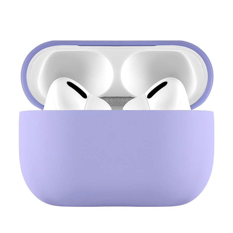 Защитный чехол uBear AirPods Pro 2 Touch Pro Silicone Case, фиолетовый Защитный чехол uBear AirPods Pro 2 Touch Pro Silicone Case, фиолетовый