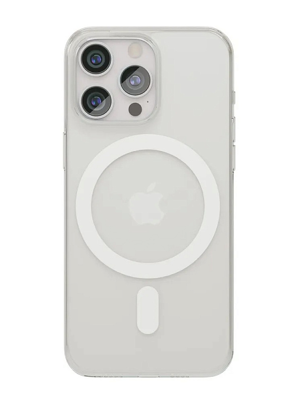 Чехол защитный VLP Diamond Case с MagSafe для iPhone 15 Pro Max, прозрачный
