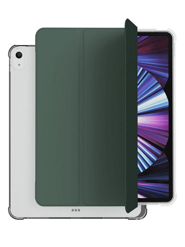 Чехол защитный VLP Dual Folio Case для iPad 10, темно-зеленый Чехол защитный VLP Dual Folio Case для iPad 10, темно-зеленый