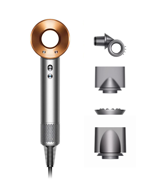 Фен Dyson Supersonic HD15, Nickel/Copper Фен Dyson Supersonic HD15, Nickel/Copper