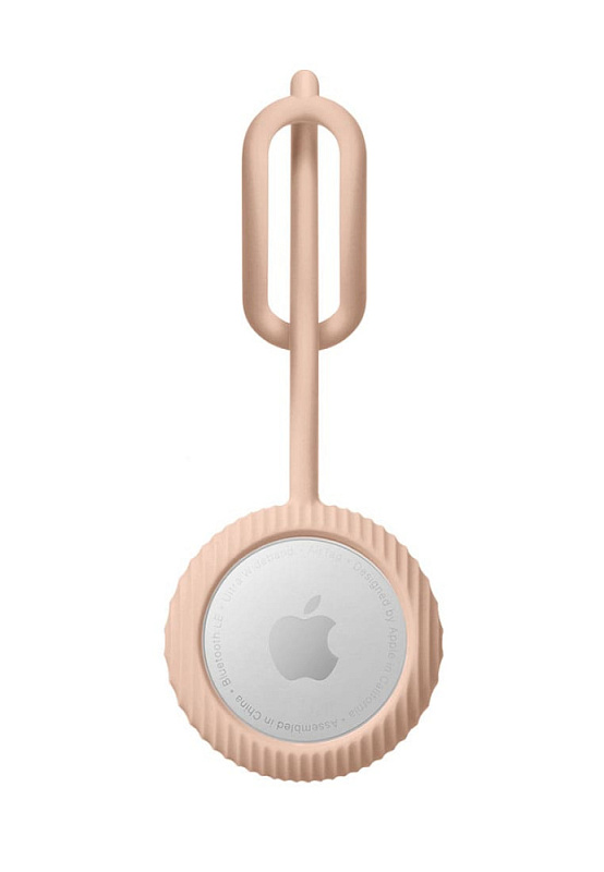 Чехол защитный для AirTag Native Union Curve AirTag Case, персиковый Чехол защитный для AirTag Native Union Curve AirTag Case, персиковый