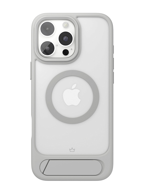 Чехол защитный VLP Reels Case с MagSafe для iPhone 16 Pro, серый