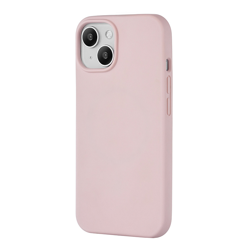 Чехол защитный uBear Touch Mag Case для iPhone 15, розовый