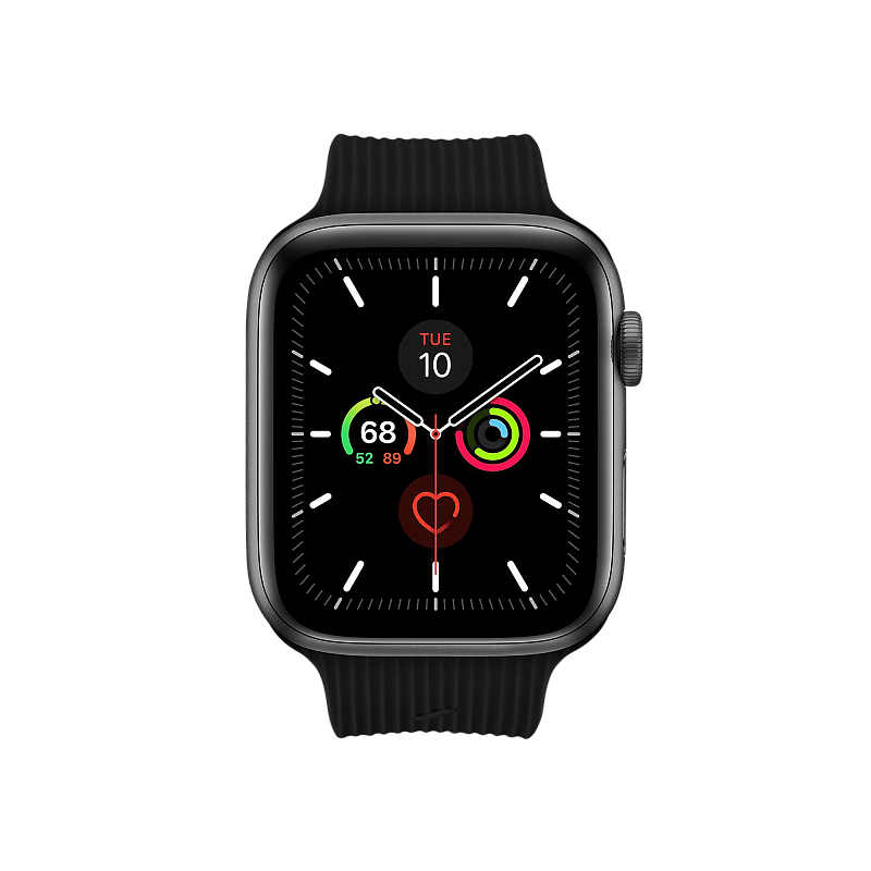 Ремешок Native Union для Apple Watch 44мм, cиликоновый, черный Ремешок Native Union для Apple Watch 44мм, cиликоновый, черный