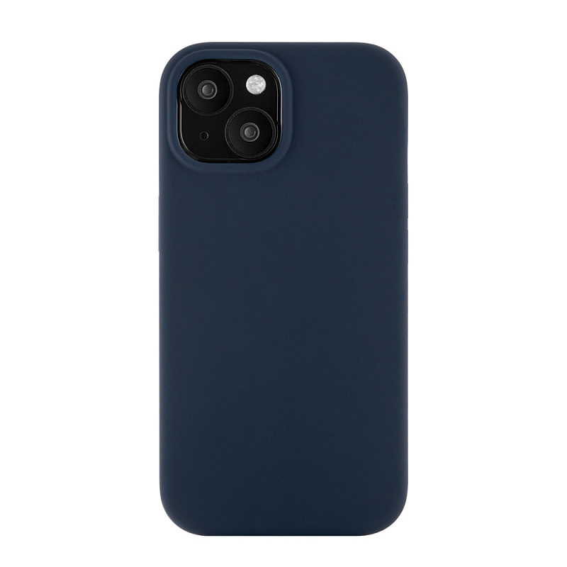 Чехол защитный uBear Touch Mag Case для iPhone 15, тёмно-синий