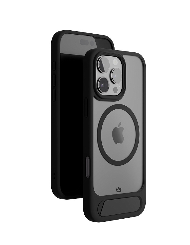 Чехол защитный VLP Reels Case с MagSafe для iPhone 16 Pro Max, черный