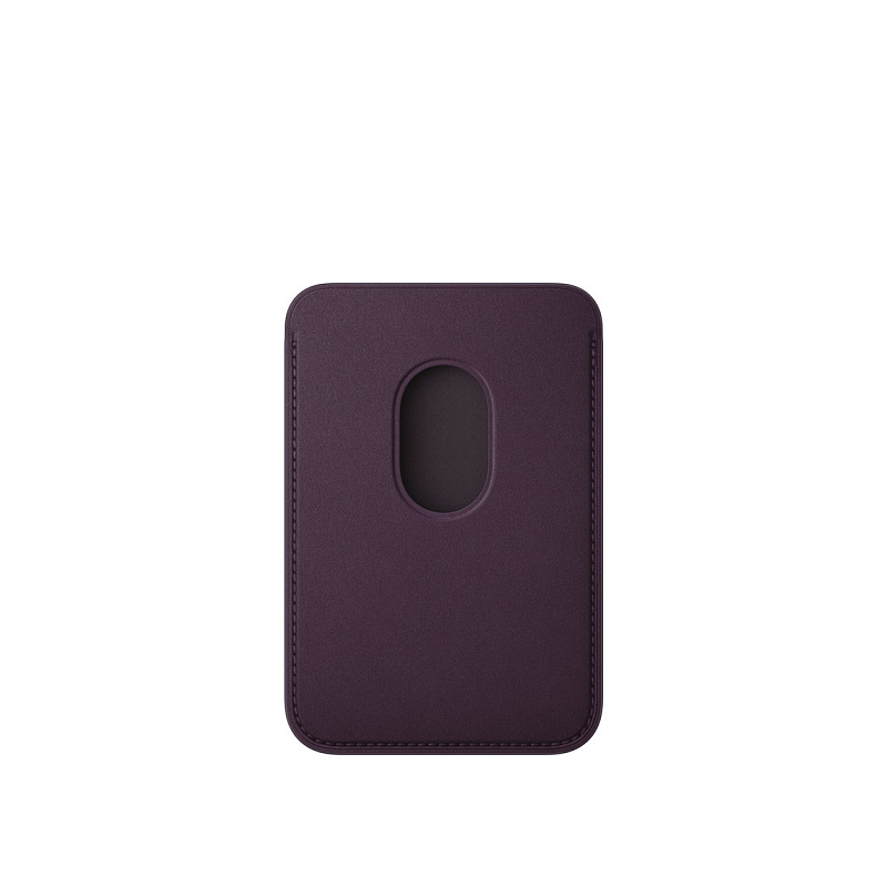 Картхолдер Apple FineWoven Wallet, ежевичный