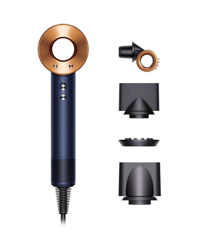 Фен Dyson Supersonic HD15, Blue/Copper Фен Dyson Supersonic HD15, Blue/Copper